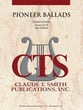 Pioneer Ballads Concert Band sheet music cover